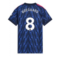 Arsenal Martin Odegaard #8 Koszulka Wyjazdowa damskie 2025-26 Krótki Rękaw